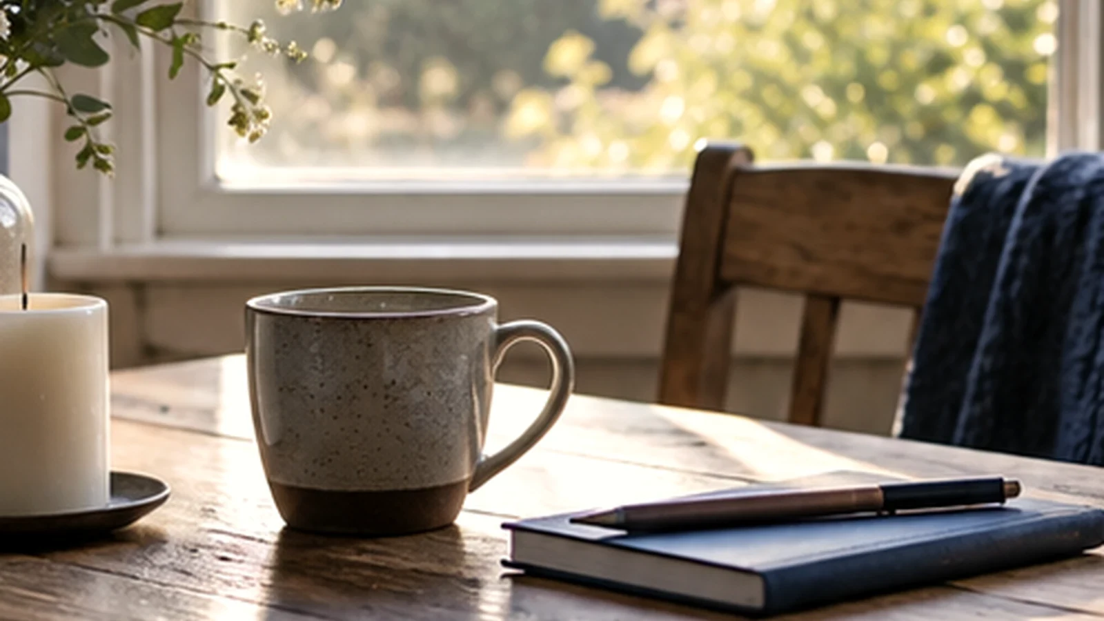 A shared table arranged for conversation and hospitality